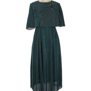 ASOS Green Nursing Dress, Size 6, Pregnancy and Breastfeeding Friendly